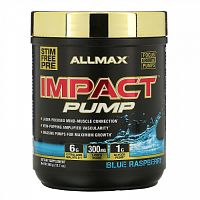 ALLMAX, Impact Pump, Голубая малина, 12,7 унции (360 г)