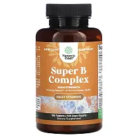 Nature&#x27;s Craft, Super B Complex, High Strength, 100 Tablets