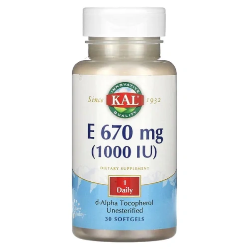 KAL, E, 670 mg (1,000 IU), 30 Softgels