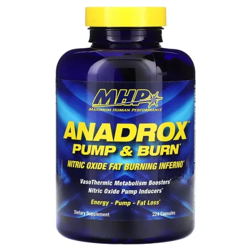 MHP, Anadrox Pump &amp; Burn, 224 Capsules