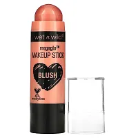 wet n wild, MegaGlo Makeup Stick, Blush, Peach Bums, 0.21 oz (6 g)