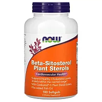 NOW Foods, Beta-Sitosterol Plant Sterols, 180 Softgels