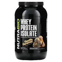 NutraBio, Whey Protein Isolate, Vanilla Caramel, 2 lb (907 g)