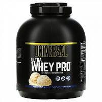 Universal Nutrition, Ultra Whey Pro, протеиновый порошок со вкусом ванильного мороженого, 2,27 кг (5 фунтов)