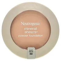 Neutrogena, Mineral Sheers, Powder Foundation, Soft Beige 50, 0.34 oz (9.6 g)