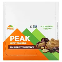 ProBar, Peak, Chewy Snack Bar, Peanut Butter Chocolate, 12 Bars, 1.3 oz (37 g) Each