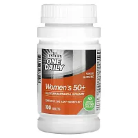 21st Century, One Daily, Women&#x27;s 50+, Multivitamin Multimineral, 100 Tablets