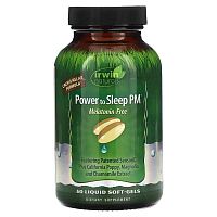 Irwin Naturals, Power to Sleep PM, Melatonin-Free, 50 Liquid Soft-Gels