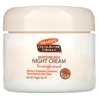 Palmer&#x27;s, Cocoa Butter Formula with Vitamin E, Moisture Rich Night Cream, 2.7 oz (75 g)