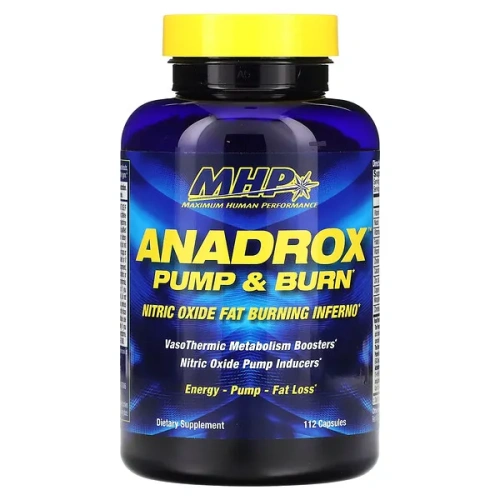 MHP, Anadrox Pump &amp; Burn, 112 Capsules