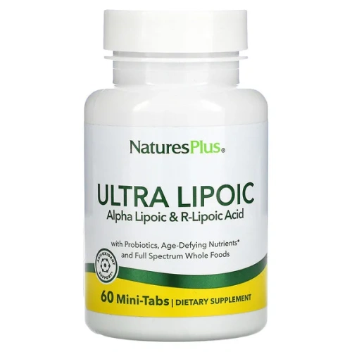 NaturesPlus, Ultra Lipoic, 60 Mini Tabs