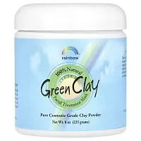 Rainbow Research, French Green Clay, Facial Treatment Beauty Mask, 8 oz (225 g)