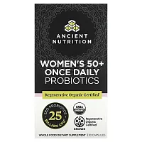 Ancient Nutrition, Women&#x27;s 50+ Once Daily Probiotics, 25 Billion CFU, 30 Capsules