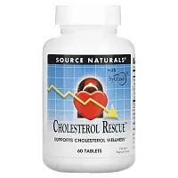 Source Naturals, Cholesterol Rescue, 60 Tablets