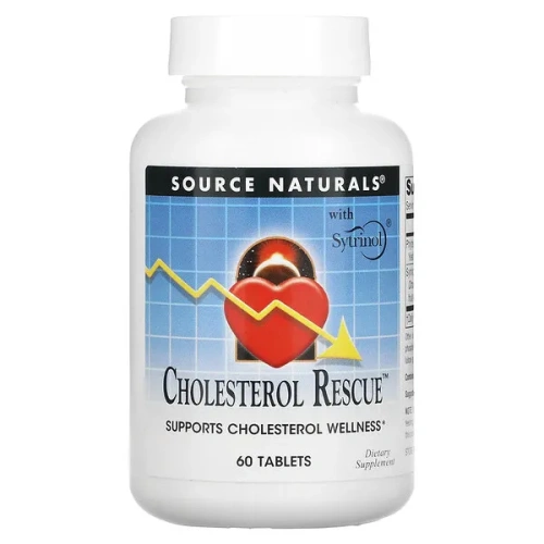 Source Naturals, Cholesterol Rescue, 60 Tablets