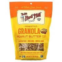 Bob&#x27;s Red Mill, Homestyle Granola, Peanut Butter, 11 oz (312 g)