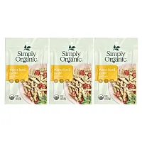 Simply Organic, Sweet Basil Pesto, Sauce Mix, 3 Pack, 0.53 oz (15 g)