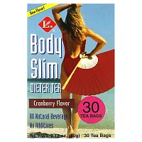 Uncle Lee&#x27;s Tea, Body Slim Dieter Tea, Cranberry , 30 Tea Bags, 2.12 oz (60 g)