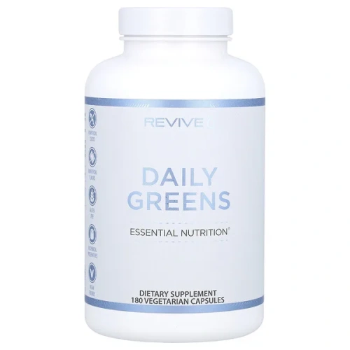 Revive, Daily Greens, 180 Vegetarian Capsules