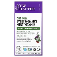 New Chapter, Every Woman&#x27;s One Daily Multivitamin, 96 Vegetarian Tablets