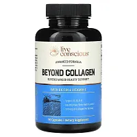 Live Conscious, Beyond Collagen, With Biotin &amp; Vitamin C, 1,300 mg, 90 Capsules