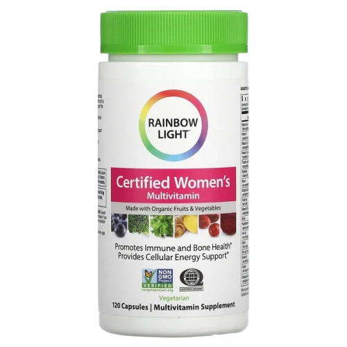 Rainbow Light, Certified Women&#x27;s Multivitamin, 120 Capsules