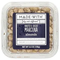 Made With, Roasted &amp; Salted Marcona Almonds, 5.5 oz (156 g)