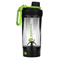 Voltrx, Gallium, Electric Shaker Bottle, Avocado Green, 24 oz (700 ml)