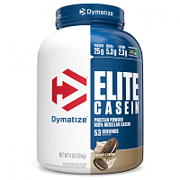 Dymatize, Elite Casein, казеин, со вкусом печенья и сливок, 1,8 кг (4 фунта)