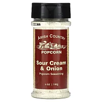 Amish Country Popcorn, Popcorn Seasoning, Sour Cream &amp; Onion, 5 oz (142 g)