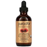 Pura D'or, Professional, Organic Castor Oil, 4 fl oz (118 ml)