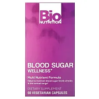 Bio Nutrition, Blood Sugar Wellness, 60 Vegetarian Capsules