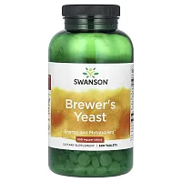 Swanson, Brewer&#x27;s Yeast, 500 mg, 500 Tablets (250 mg Per Tablet)