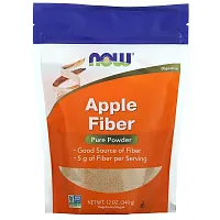 NOW Foods, Apple Fiber, Pure Powder, 12 oz (340 g)