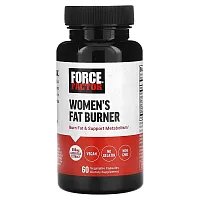 Force Factor, Women&#x27;s Fat Burner, 60 Vegetable Capsules