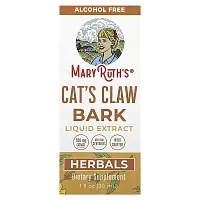 MaryRuth&#x27;s, Cat&#x27;s Claw Bark Liquid Extract, Alcohol Free, 1 fl oz (30 ml)