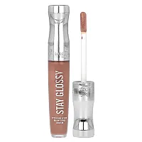 Rimmel London, Stay Glossy Lip Gloss, 133 Bare Minimum, 0.18 fl oz (5.5 ml)