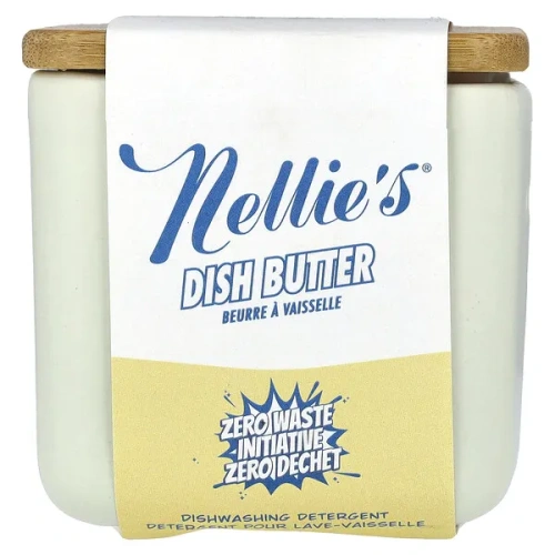 Nellie&#x27;s, Dish Butter, Dishwashing Detergent, 1 Bar