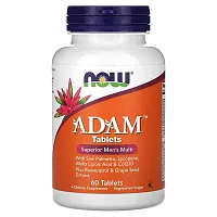 NOW Foods, ADAM, Superior Men&#x27;s Multi, 60 Tablets