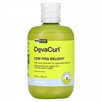 DevaCurl, Low-Poo Delight, очищающее средство с мягкой пеной для легкого увлажнения, 355 мл (12 жидк. Унций) (Товар снят с продажи)