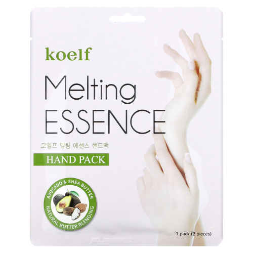 Koelf, Melting Essence Hand Pack, маска для рук, 10 пар фото 3