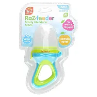 RaZbaby, Raz-Feeder, 6m+, Blue &amp; Green, 1 Feeder