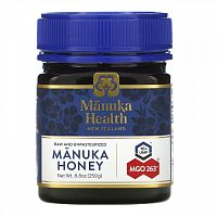 Manuka Health, Мед манука, MGO 250+, 250 г (8,8 унции)