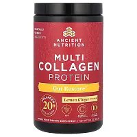 Ancient Nutrition, Multi Collagen Protein, Lemon Ginger, 8.4 oz (238 g)