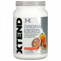 Xtend, The Original, 7 г аминокислот с разветвленными цепями, со вкусом итальянского красного апельсина, 1,31 кг (2,88 фунта)