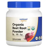 Nutricost, Organic Beet Root Powder, Unflavored, 16 oz (454 g)