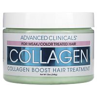 Advanced Clinicals, Collagen Boost Hair Treatment, 12 oz (340 g)