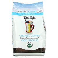 Tylers Coffees, Органический кофе, обычный, молотый, 12 унций