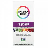 Rainbow Light, Мультивитамины для послеродового периода, 120 капсул