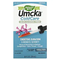 Nature&#x27;s Way, Umcka ColdCare, 99.9% Alcohol-Free Drops, 2 fl oz (59 ml)